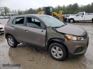 2021 Chevrolet Trax LS with VIN KL7CJNSBXMB356453, listed as a Copart auction lot 51761215 with 43,828 mi miles and Salvage Title. Bid and sale history available at carsss.com. Image 4.