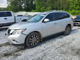 2016 Nissan Pathfinder S with VIN 5N1AR2MN5GC610637, listed as a Copart auction lot 54001635 with 189,752 mi miles and Salvage title. Bid and sale history available at DreamBid. Image 1.