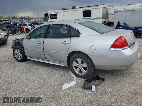 2011 Chevrolet Impala LT Fleet z VIN 2G1WG5EK6B1238724, wystawiony jako Copart lot #52582975 z przebiegiem 172 352 mil mil oraz Szkoda całkowita • Salvage title. Historia ofert i sprzedaży dostępna na DreamBid. Obrazek 2.