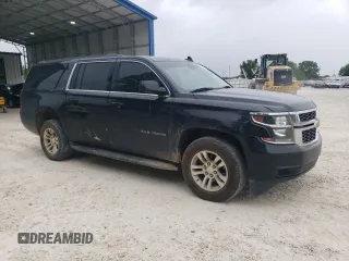 2018 Chevrolet Suburban LT with VIN 1GNSCHKC8JR331662, listed as a Copart auction lot 55561545 with 164,213 mi miles and Salvage title. Bid and sale history available at DreamBid. Image 4.