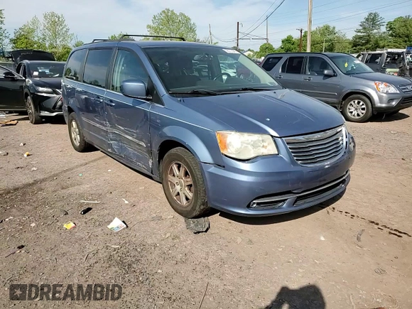 2012 Chrysler Town & Country Touring with VIN 2C4RC1BG5CR207489, listed as a Copart auction lot 56315545 with 190,143 mi miles and Salvage Title. Bid and sale history available at DreamBid. Image 14.