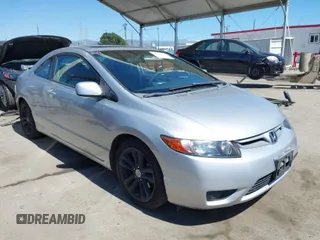 2008 Honda Civic Cpe Si with VIN 2HGFG21578H704670, listed as a IAAI auction lot 41858703 with 152,193 mi miles. Bid and sale history available at carsss.com. Image 1.