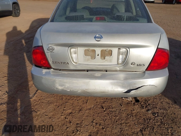 2004 Nissan Sentra S z VIN 3N1CB51DX4L900132, wystawiony jako IAAI lot #41696603 z przebiegiem 323 781 mil mil oraz . Historia ofert i sprzedaży dostępna na DreamBid. Obrazek 6.