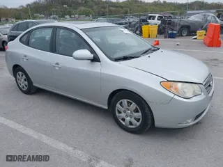 2009 Hyundai Elantra GLS PZEV with VIN KMHDU46D29U665426, listed as a IAAI auction lot 42043864 with 197,378 mi miles. Bid and sale history available at carsss.com. Image 1.