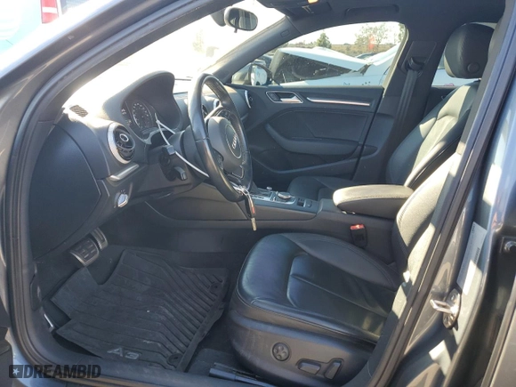2015 Audi A3 2.0T Premium with VIN WAUBFGFF2F1126288, listed as a Copart auction lot 87724655 with 66,870 mi miles and Salvage Title. Bid and sale history available at carsss.com. Image 7.
