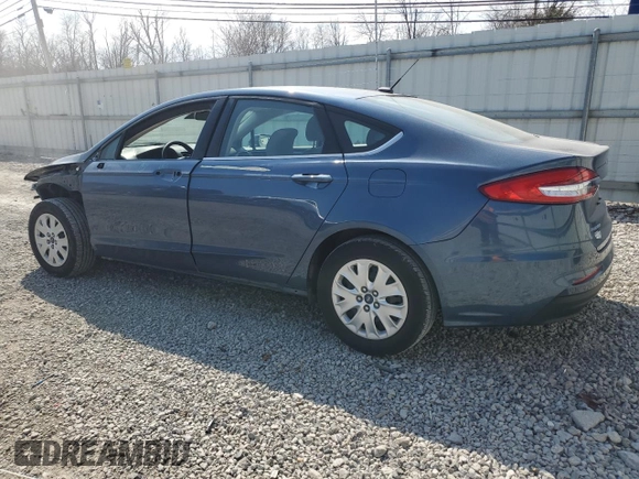 2019 Ford Fusion S with VIN 3FA6P0G72KR143050, listed as a Copart auction lot 49137675 with 108,106 mi miles and Salvage Title. Bid and sale history available at DreamBid. Image 2.