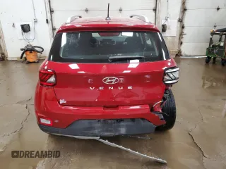 2023 Hyundai Venue Limited with VIN KMHRC8A30PU221005, listed as a Copart auction lot 59570625 with 9,452 mi miles and Salvage title. Bid and sale history available at DreamBid. Image 6.