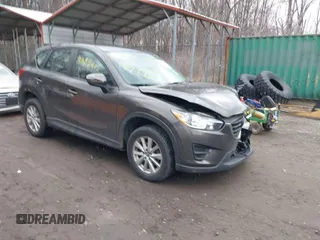 2016 Mazda CX-5 Sport with VIN JM3KE4BY8G0895209, listed as a IAAI auction lot 41688405 with 115,954 mi miles. Bid and sale history available at carsss.com. Image 1.