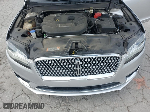 2017 Lincoln MKZ Premiere with VIN 3LN6L5A95HR665088, listed as a Copart auction lot 57524935 with 59,399 mi miles and Salvage title. Bid and sale history available at DreamBid. Image 11.