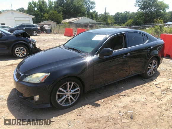 2008 Lexus IS 250 with VIN JTHCK262X85021706, listed as a IAAI auction lot 42614921 with 219,896 mi miles and . Bid and sale history available at DreamBid. Image 2.