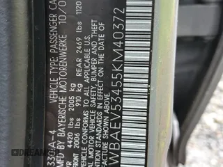 2005 BMW 3 Series 330i with VIN WBAEV53455KM40372, listed as a Copart auction lot 80758844 with 149,065 mi miles and Salvage Title. Bid and sale history available at carsss.com. Image 14.