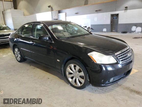 2007 Infiniti M x with VIN JNKAY01F67M457025, listed as a Copart auction lot 87643335 with 218,474 mi miles and Non Repairable. Bid and sale history available at carsss.com. Image 4.