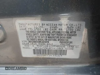 2021 Nissan Versa SV with VIN 3N1CN8EV3ML831019, listed as a IAAI auction lot 42338863 with 75,219 mi miles and . Bid and sale history available at DreamBid. Image 9.