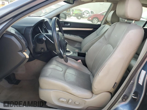 2008 Infiniti G35 with VIN JNKBV61E98M205584, listed as a Copart auction lot 71397924 with 152,266 mi miles and Salvage Title. Bid and sale history available at DreamBid. Image 7.