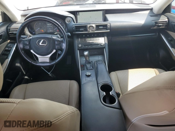 2017 Lexus IS 200t с VIN JTHBA1D29H5041103, выставлен на аукционе Copart как лот 61836885 с пробегом 38 327 миль миль и Списание • Salvage title. История ставок и продаж доступна на DreamBid. Изображение 8.