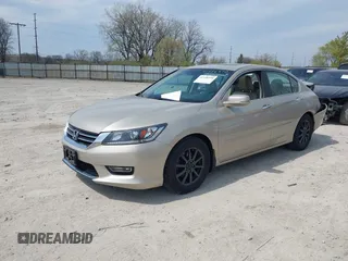 2013 Honda Accord Sdn EX-L with VIN 1HGCR2F88DA173150, listed as a IAAI auction lot 41998370 with 98,512 mi miles. Bid and sale history available at carsss.com. Image 2.