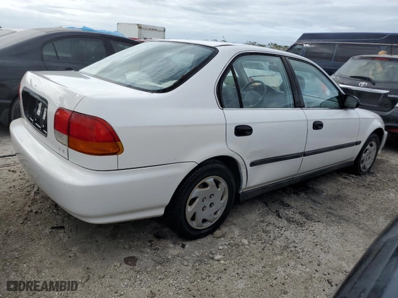 1996 Honda Civic LX "O" w/Air with VIN 2HGEJ667XTH531508, listed as a Copart auction lot 76576174 with 93,219 mi miles and Non Repairable. Bid and sale history available at carsss.com. Image 3.