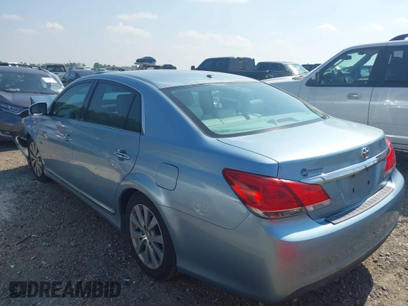 2011 Toyota Avalon with VIN 4T1BK3DB8BU439373, listed as a IAAI auction lot 42604951 with 143,942 mi miles and . Bid and sale history available at DreamBid. Image 3.