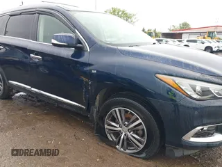 2017 Infiniti QX60 with VIN 5N1DL0MM4HC546246, listed as a IAAI auction lot 41859574 with 129,066 mi miles and . Bid and sale history available at DreamBid. Image 6.