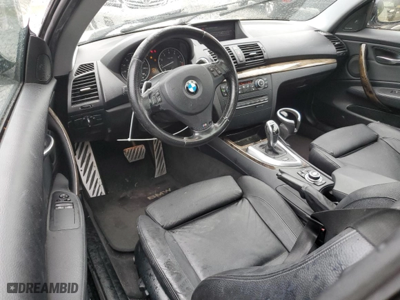 2011 BMW 1 Series 135i with VIN WBAUC9C56BVM09045, listed as a Copart auction lot 73316874 with 125,679 mi miles and Salvage Title. Bid and sale history available at carsss.com. Image 8.