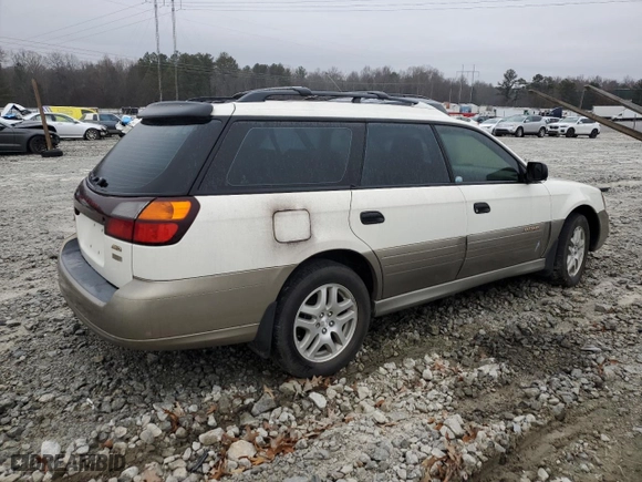 2000 Subaru Legacy Wagon Outback w/RB Equip with VIN 4S3BH6651Y7613920, listed as a Copart auction lot 39259444 with 162,812 mi miles and Non Repairable. Bid and sale history available at carsss.com. Image 3.