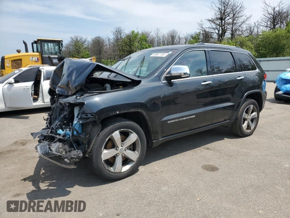 2014 Jeep Grand Cherokee Limited с VIN 1C4RJFBT0EC410818, выставлен на аукционе Copart как лот 59967155 с пробегом 129 880 миль миль и Списание • Salvage title. История ставок и продаж доступна на DreamBid. Изображение 1.