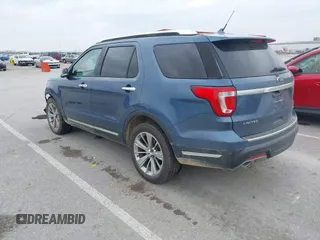 2018 Ford Explorer Limited with VIN 1FM5K8F89JGA43557, listed as a IAAI auction lot 42007090 with 82,087 mi miles and . Bid and sale history available at carsss.com. Image 3.
