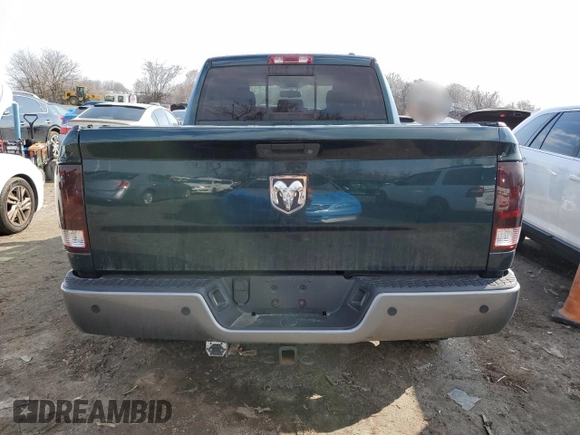 2011 Ram 1500 ST with VIN 1D7RV1GT8BS672190, listed as a Copart auction lot 43192415 with 142,650 mi miles and Salvage Title. Bid and sale history available at carsss.com. Image 6.