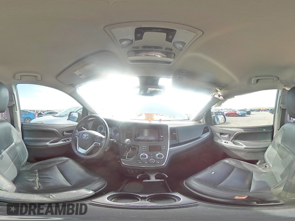 2018 Toyota Sienna SE with VIN 5TDXZ3DC2JS919264, listed as a Copart auction lot 52763135 with 159,835 mi miles and Salvage title. Bid and sale history available at DreamBid. Image 14.