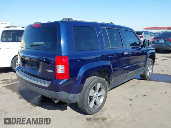 2017 Jeep Patriot High Altitude with VIN 1C4NJRFBXHD135393, listed as a IAAI auction lot 42003911 with 110,901 mi miles. Bid and sale history available at carsss.com. Image 4.