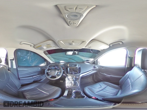 2013 Ford Escape Titanium with VIN 1FMCU0J94DUA93954, listed as a Copart auction lot 46627755 with 112,753 mi miles and Salvage Title. Bid and sale history available at carsss.com. Image 14.