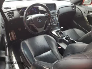 2013 Hyundai Genesis Coupe R-Spec with VIN KMHHU6KJ7DU089592, listed as a Copart auction lot 58712485 with 101,402 mi miles and Salvage title. Bid and sale history available at DreamBid. Image 8.