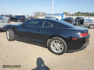 2014 Chevrolet Camaro LS with VIN 2G1FA1E34E9226130, listed as a Copart auction lot 46593375 with 195,410 mi miles and Salvage Title. Bid and sale history available at carsss.com. Image 2.