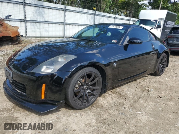 2004 Nissan 350Z Touring with VIN JN1AZ34E84T050511, listed as a Copart auction lot 72931904 with 172,253 mi miles and Salvage Title. Bid and sale history available at carsss.com. Image 1.