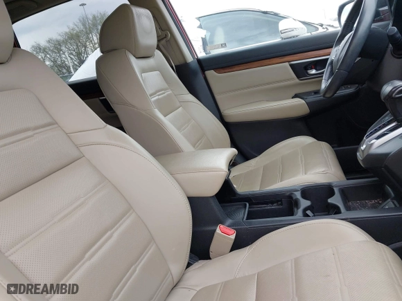 2018 Honda CR-V EX-L with VIN 5J6RW1H81JL015929, listed as a IAAI auction lot 42021159 with 59,145 mi miles. Bid and sale history available at carsss.com. Image 5.