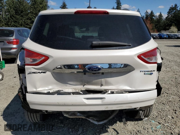2016 Ford Escape Titanium with VIN 1FMCU9J98GUC00707, listed as a Copart auction lot 54197425 with 95,568 mi miles and Salvage Title. Bid and sale history available at DreamBid. Image 6.