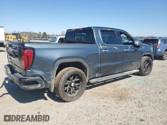 2019 GMC Sierra 1500 Denali with VIN 3GTU9FEDXKG277906, listed as a Copart auction lot 47025625 with 138,008 mi miles and Salvage title. Bid and sale history available at DreamBid. Image 3.