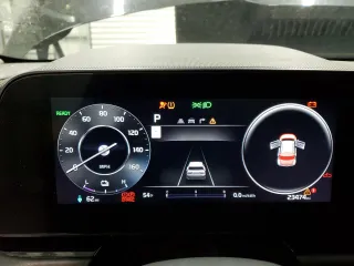 2023 Kia Niro Wind with VIN KNDCR3L13P5053863, listed as a Copart auction lot 53350945 with 23,474 mi miles and Non Repairable. Bid and sale history available at carsss.com. Image 9.