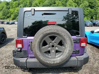 2018 Jeep Wrangler Unlimited Sport with VIN 1C4BJWDG9JL910410, listed as a Copart auction lot 60778405 with 57,450 mi miles and Salvage title. Bid and sale history available at DreamBid. Image 6.