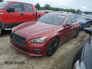 2016 Infiniti Q50 Premium с VIN JN1EV7AP6GM301115, выставлен на аукционе Copart как лот 54443635 с пробегом 90 135 миль миль и Списание • Salvage title. История ставок и продаж доступна на DreamBid. Изображение 1.