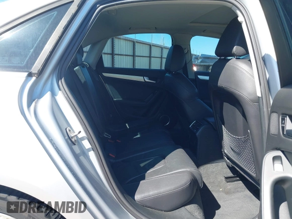 2014 Audi A4 Premium Plus with VIN WAUEFAFL1EN024178, listed as a IAAI auction lot 41744161 with 49,675 mi miles. Bid and sale history available at carsss.com. Image 8.