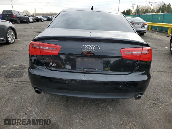 2013 Audi A6 2.0T Premium Plus with VIN WAUGFAFC1DN055728, listed as a Copart auction lot 51022255 with 97,113 mi miles and Salvage Title. Bid and sale history available at carsss.com. Image 6.