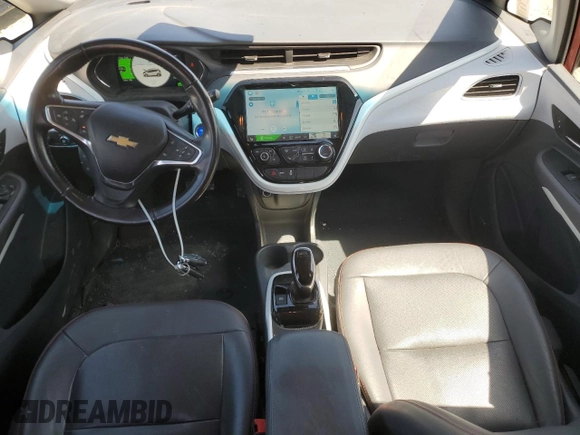 2019 Chevrolet Bolt EV Premier with VIN 1G1FZ6S0XK4136026, listed as a Copart auction lot 56535835 with 107,710 mi miles and Salvage title. Bid and sale history available at DreamBid. Image 8.