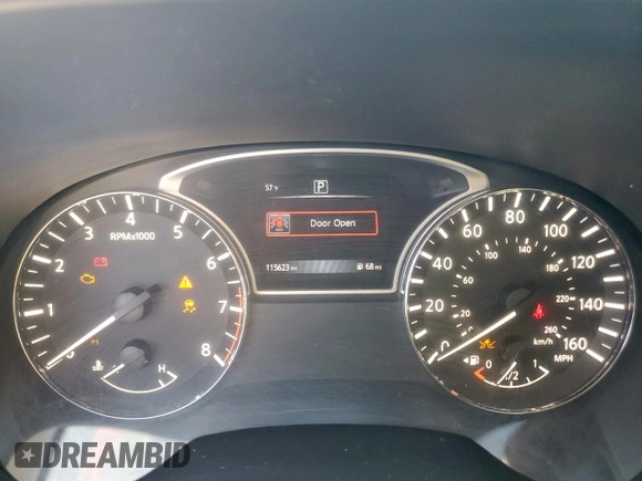 2018 Nissan Pathfinder S with VIN 5N1DR2MN9JC646884, listed as a Copart auction lot 52017505 with 115,623 mi miles and Clean Title. Bid and sale history available at carsss.com. Image 9.