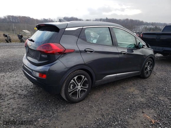 2021 Chevrolet Bolt EV Premier with VIN 1G1FZ6S08M4100208, listed as a Copart auction lot 80978984 with 77,184 mi miles and Salvage Title. Bid and sale history available at carsss.com. Image 3.