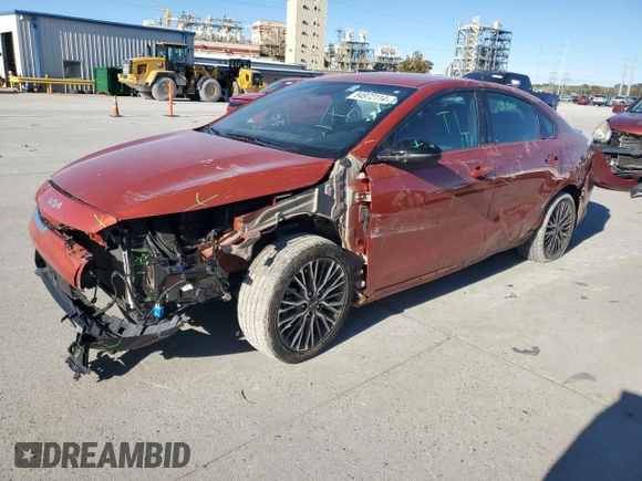 2024 Kia Forte GT-Line with VIN 3KPF54AD5RE720712, listed as a Copart auction lot 84972114 with 20,149 mi miles and Salvage Title. Bid and sale history available at carsss.com. Image 1.