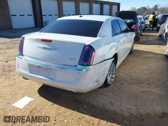 2014 Chrysler 300 with VIN 2C3CCAAGXEH377111, listed as a IAAI auction lot 41329879 with 147,680 mi miles. Bid and sale history available at carsss.com. Image 4.