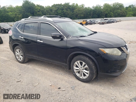 2014 Nissan Rogue S z VIN 5N1AT2MT3EC827200, wystawiony jako Copart lot #55521025 z przebiegiem Nie podano mil oraz Szkoda całkowita • Salvage title. Historia ofert i sprzedaży dostępna na DreamBid. Obrazek 4.
