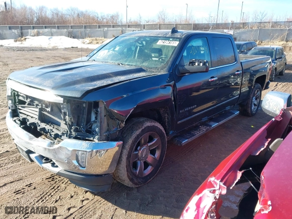 2017 Chevrolet Silverado 1500 LTZ with VIN 3GCUKSECXHG171341, listed as a IAAI auction lot 41630844 with 123,459 mi miles. Bid and sale history available at carsss.com. Image 2.