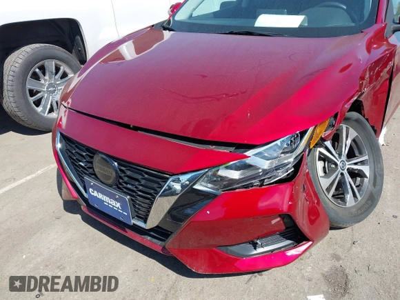 2021 Nissan Sentra SV with VIN 3N1AB8CV6MY321009, listed as a IAAI auction lot 41903131 with 18,768 mi miles and . Bid and sale history available at DreamBid. Image 18.